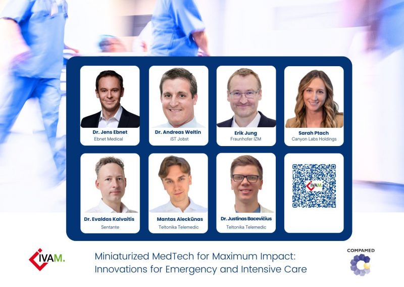 COMPAMED Innovation Forum 2026: Miniaturized MedTech for Maximum Impact: Innovations for Emergency and Intensive Care